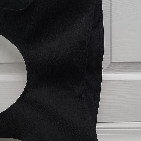 NWB SHEIN Plus Textured Bikini Set V Wired Bra Top & High Waisted 2 Piece - Picture 10 of 16